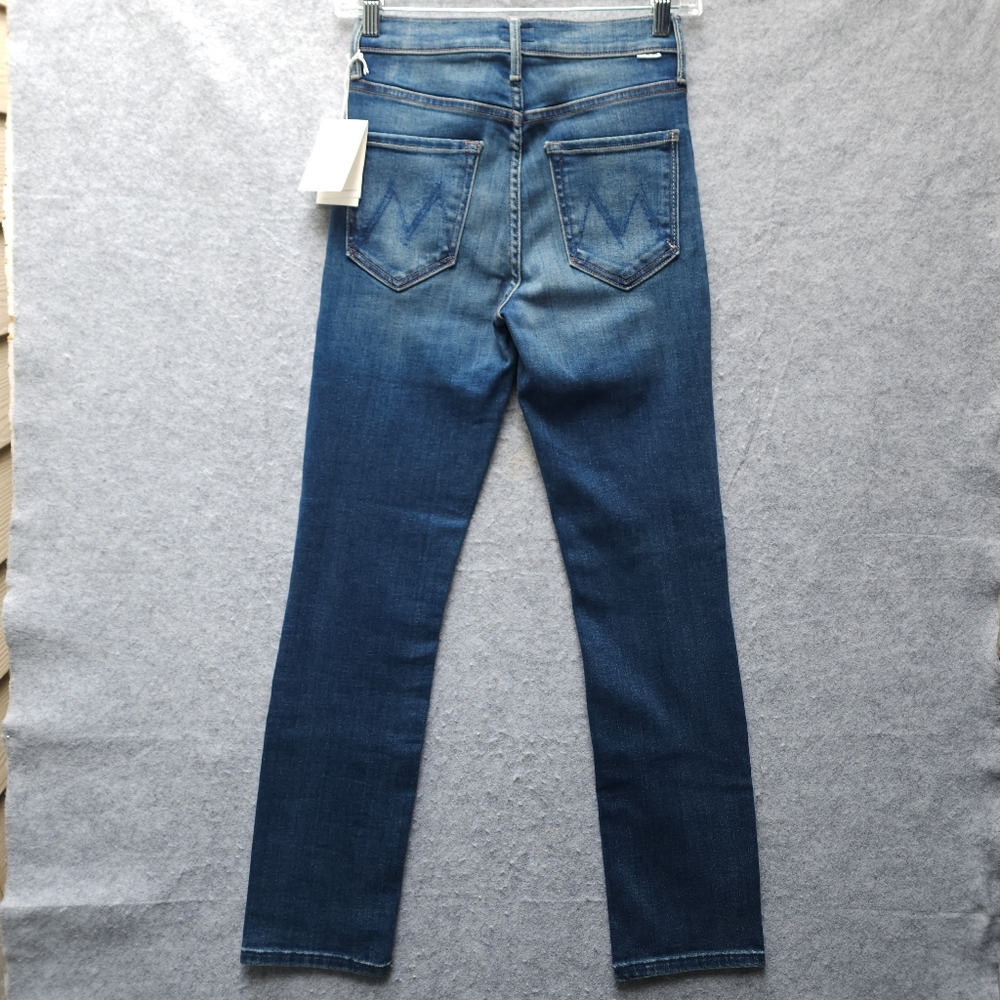 Mother The Mid Rise Dazzler Ankle Jeans In Sweet And Sassy - Picture 4 of 12